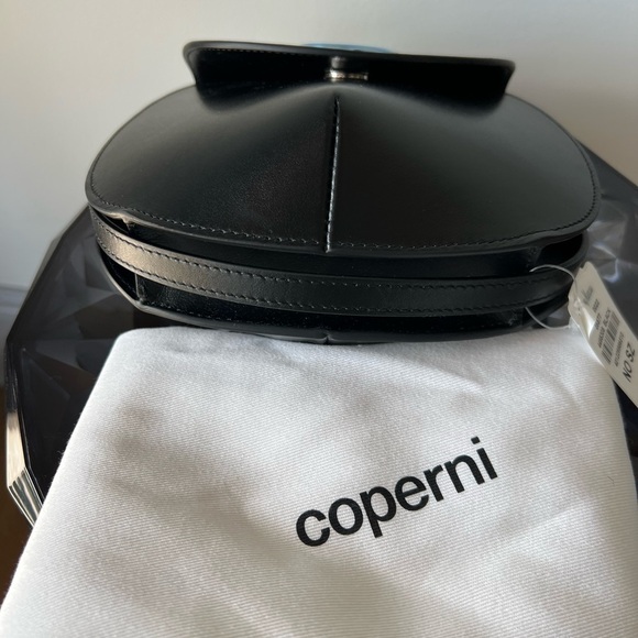 Coperni Mini U.F.O. Leather Top Handle Bag Black - Picture 12 of 13